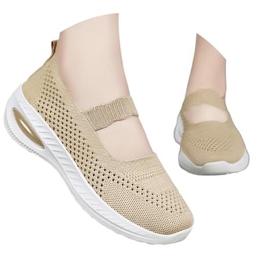 MODSGUE Baskets pour femme pour les personnes âgées -...