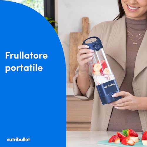 NutriBullet Portable 0,475 L Frullatore per sportivi Blu 1 NutriBullet Portable 0,475 L Frullatore per sportivi Blu