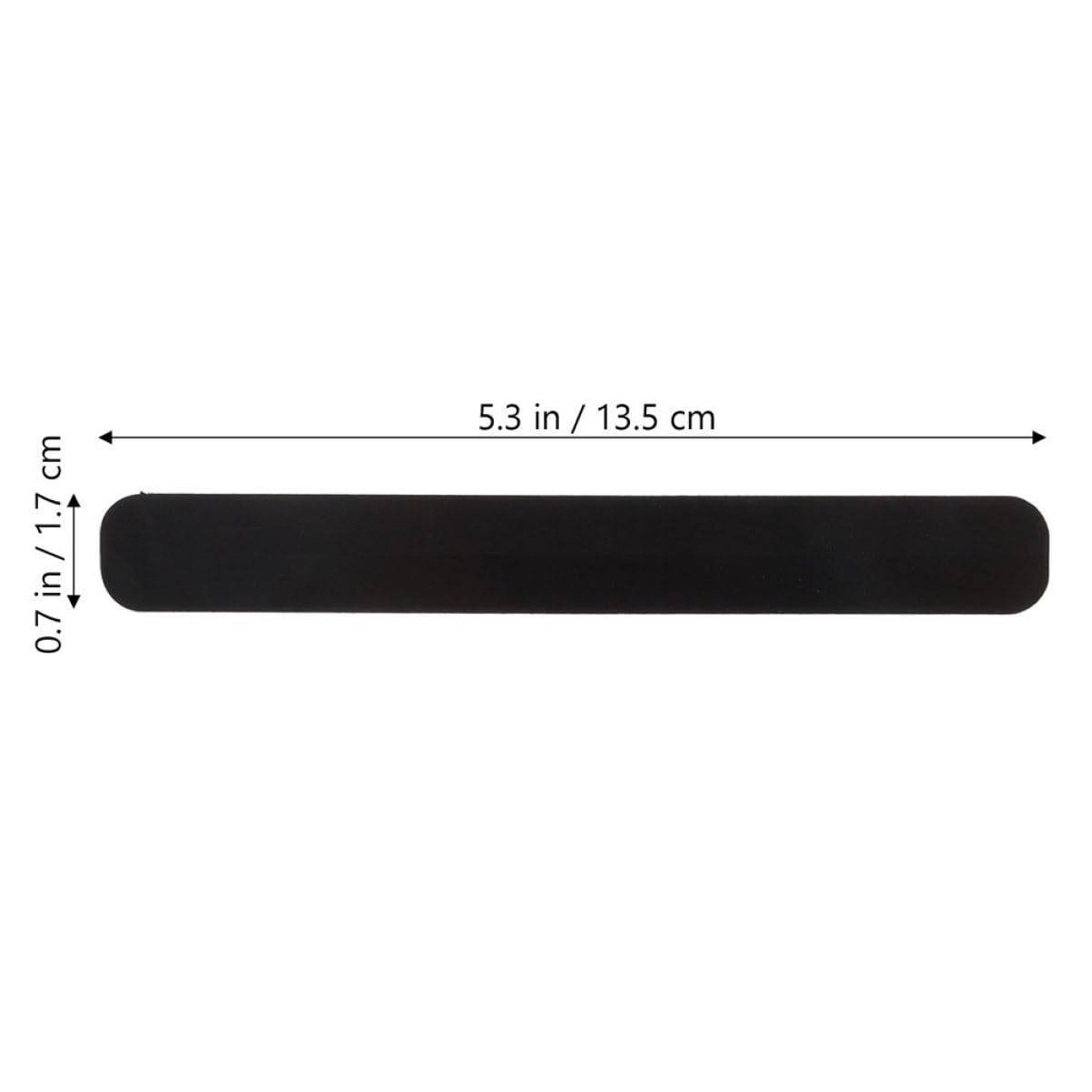 Pegatinas Reflectantes para Casco Negro, 4 Piezas de Plástico