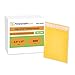 PSBM Kraft Bubble Mailer, 8.5x12 Inch, 200 Pack, Padded Shipping Envelope Mailers, Gold Yellow, Self Seal and Peel Strip