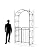 8 FT Metal Garden Arch with Gate, Elegant Wedding Archway for Ceremony Decor, Steel Arbor Trellis for Roses, Vines, and Climbing Plants, Perfect for Patio, Lawn, and Backyard, Black