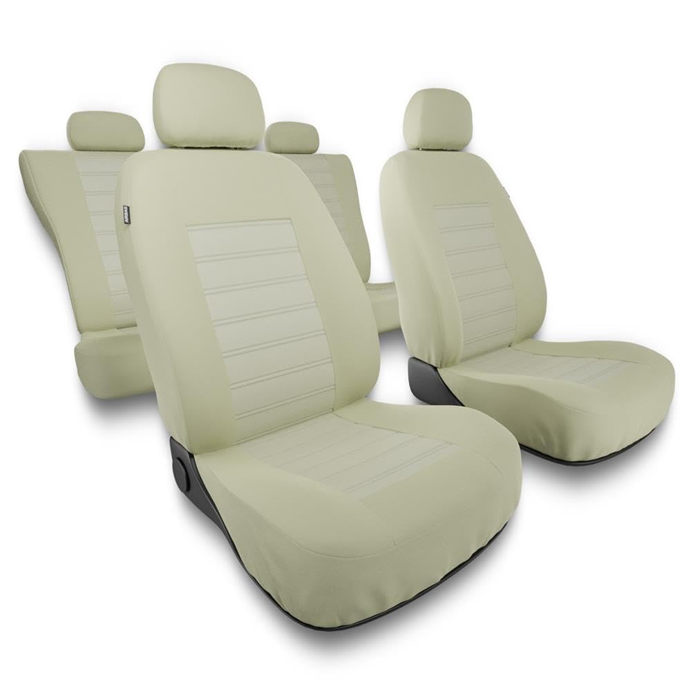 Mossa Fundas Asientos Coche aptas para BMW 3 1990-. MD-8 | E36, E46, E90, F30, G20, G21 - Compact, Coupé, Gran Turismo, Cabrio, Berlina, Touring