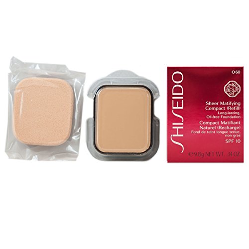 Shiseido The Makeup Sheer Matifying Compact Refill 0.34oz./9.8g O60 Deep Ochre