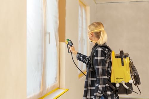 Image of WAGNER Cordless Paint Sprayer Control Pro 300 Move 18V Baretool - Free and Flexible: as a Convenient Backpack, situated on The Ground or Carried with The Handle *Battery and Charger are NOT Included*