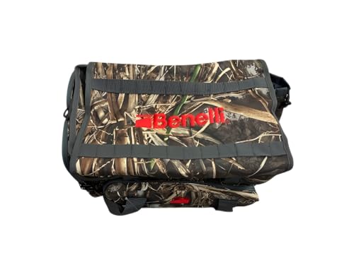 Benelli Ducker Blind Bag Realtree Max-7 Heavy Duty Weather Resistant Hunting Gear Bag, Quick-Access Storage, Compact Day Pack Designed for Waterfowl, Marsh and Field Hunting