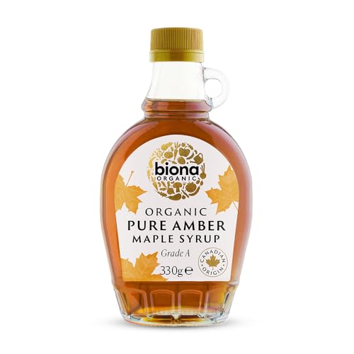Biona Organic Maple Syrup 330g - Amber Grade A - Pure Canadian