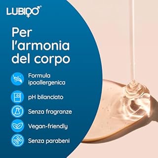 Lubido Original Gel lubrificante intimo a base d'acqua senza parabeni – 250 ml