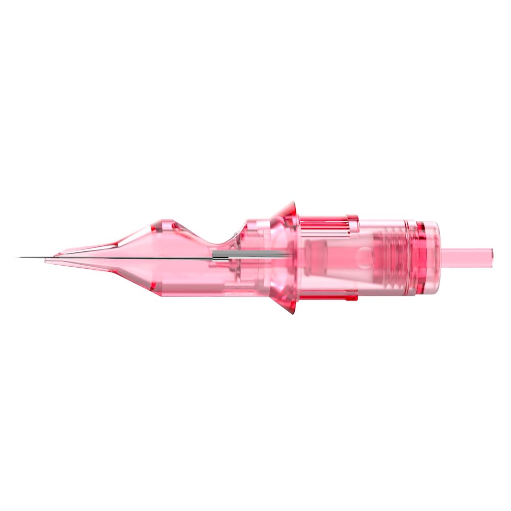 Kwadron Cartucho PMU Optima Micro Linea - Agujas de Cartucho para máquina de micropigmentación 20 unidades (1RL-0,30mm)