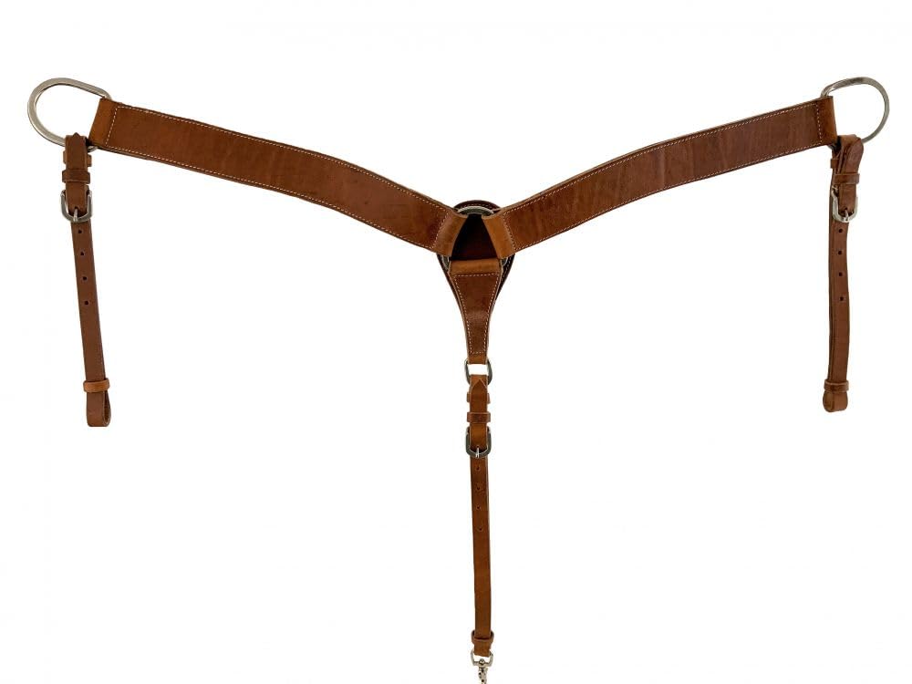 Showman Argentina Cow Leather Breast Collar