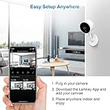 LARKKEY 1080p WiFi Home Smart Camera, Indoor 2