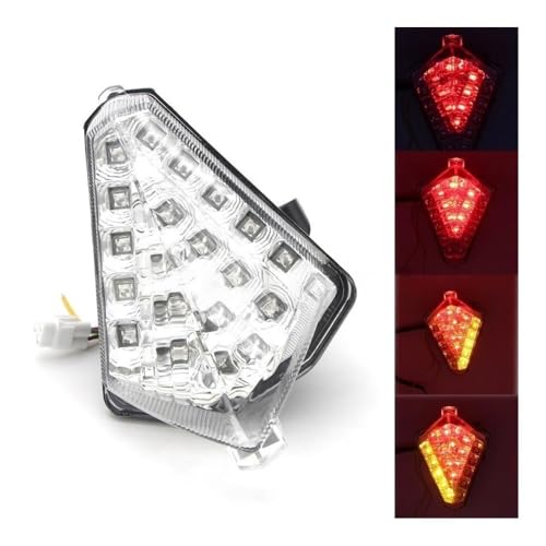 Feu arrière LED pour YZF-R1 2007-2008 avec clignotants intégrés