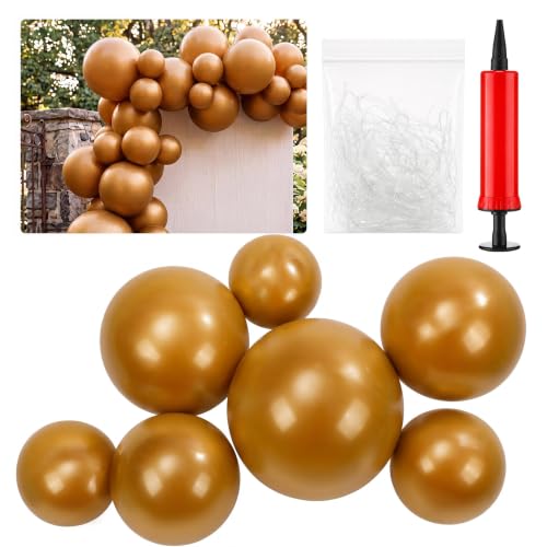 1 Set Reusable Inflatable Balloon Garland Arch Kit,Brown