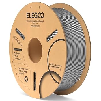ELEGOO PLA 3D Printer Filament 1.75mm Space Gray 1KG