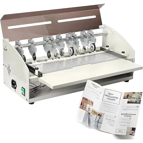 Machine à rainer électrique à induction efficace pour des pliages nets sans craquelure de papier
