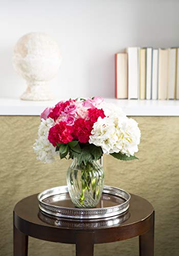 KaBloom - Let Them Eat Cake Bouquet of Pink Roses and White Hydrangeas - Fresh Flowers for Birthday, Valentine's & Mother's Day - Thumbnail 5