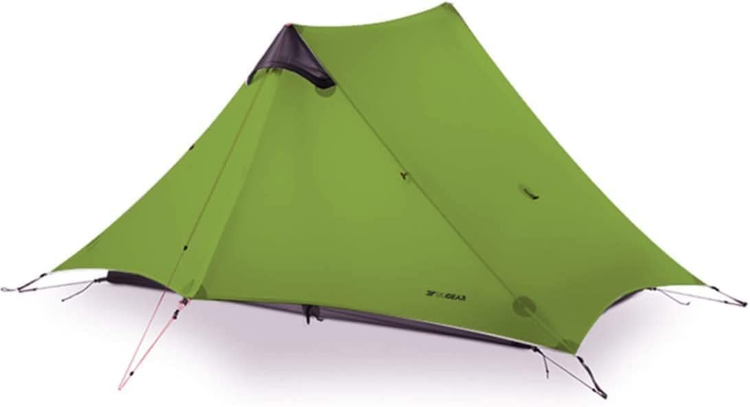 Ultralekki Namiot 3-sezonowy Namiot Z Plecakiem 1-osobowy/2-osobowy Namiot Kempingowy, Lekki Namiot Kempingowy Na Zewnątrz, Idealny Na Kemping, Trekking, Wspinaczkę I Piesze Wyciec(Color:Jasnozielony)