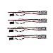 4PCS 35A ESC 2S-6S Lipo BLHeli_S Electronic Speed Controller Support Dshot 150/300 / 600 Brushless ESC for FPV Racing Drone Multicopter Quadcopter