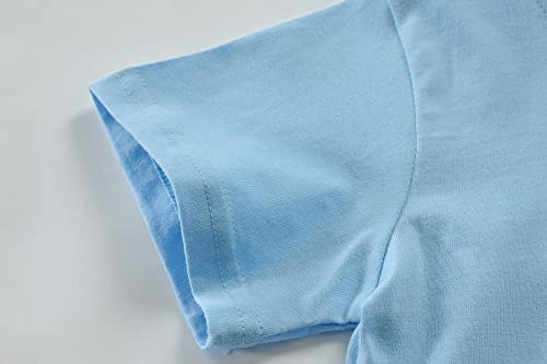 DDSOL Easter Bunny Shirt for Toddler Boys Girls Eggs Hunts Tractor T-Shirts Kids Eggs-cavator Tees4