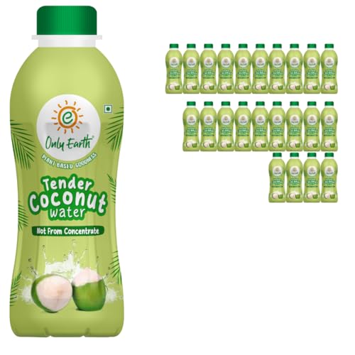 Image of Only Earth Tender Coconut Water | Not From Concentrate | No Added Sugar & Low in Calories |Packed with Electrolytes | BPA-Free Bottle | 165ml (Pack of 24)