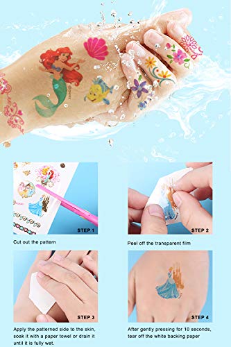 Qemsele Tatuaggi temporanei per Bambini, 10 Sheet