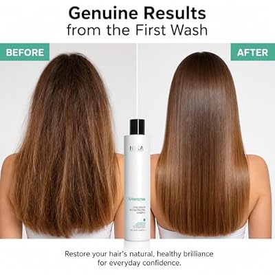 NIKA Fairy Silk- Pure Keratin Reconstructing Shampoo, 8.50fl X1