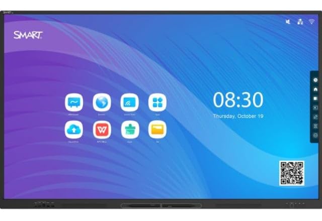 Image of Smart Technologies GX075-V3 75 in. Smart Board GX V3 Series Interactive Display - Black