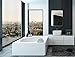 Hamilton Hills 22x30 inch Metal Silver Frame Mirror for Bathroom | Polished Rectangular Rounded Corner Vanity | 2