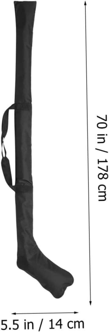 BESPORTBLE Hockey Stick Carrier Bag Durable Storage for Ice Hockey Clubs Convenient Handheld Travel Bag Easy to Clean and Maintain