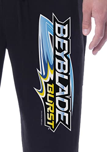 Beyblade Burst Mens' Anime Logo Character Sleep Pajama Pants3