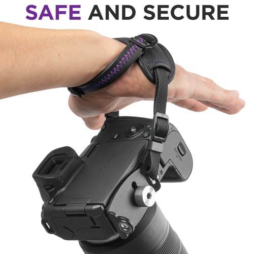 image for Altura Photo Camera Hand Strap - Rapid Fire Secure Grip, Padded Wrist 