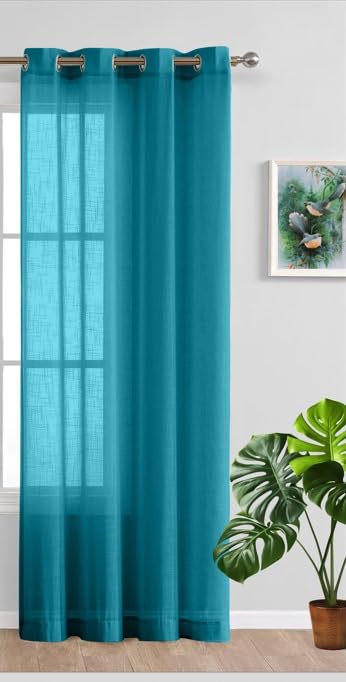 See full amazon price history chart for Linenweaves Cotton Linen Solid Sheer Curtain 1 Piece with Eyelet Rings, Non Blackout Transparent Window Curtain for Bedroom Living Room Home (Cobalt Blue, (LxW) 6ft x 4.5ft) Linenweaves Cotton Linen Solid Sheer Curtain 1 Piece with Eyelet Rings, Non Blackout Transparent Window Curtain for Bedroom Living Room Home (Cobalt Blue, (LxW) 6ft x 4.5ft) (B0CS6TLCNP) Amazon Price History, Amazon Price Tracker
