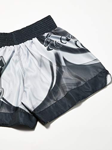 Calção Short Muay Thai - 2798 - Prata - M