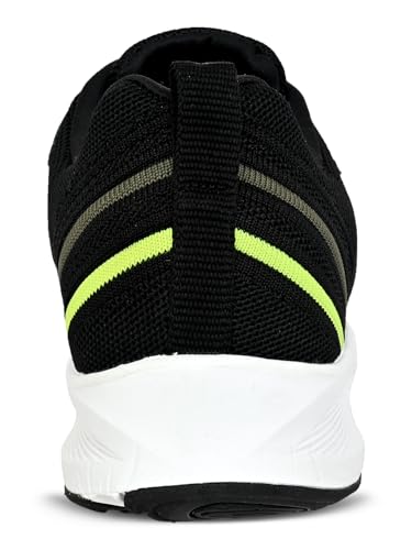 Image of Allen Cooper Training,Road Running,Cricket,Gym,Sports Comfortable Extra Max Cusion with Memory Foam Insole Running Shoes for Men(601|Grey /Black-Olive-Sizes 6,7,8,9,10)