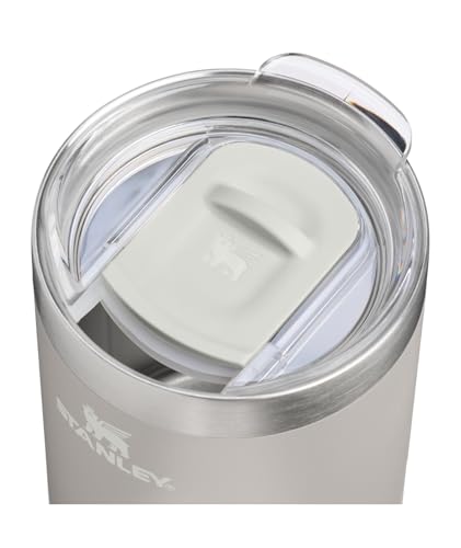 Image of STANLEY Everyday Camp Mug 12oz | Drink Through Lid | Cup for Coffee, Tea and Drinks | Insulated Stainless Steel Coffee Mug | BPA-Free | Ash