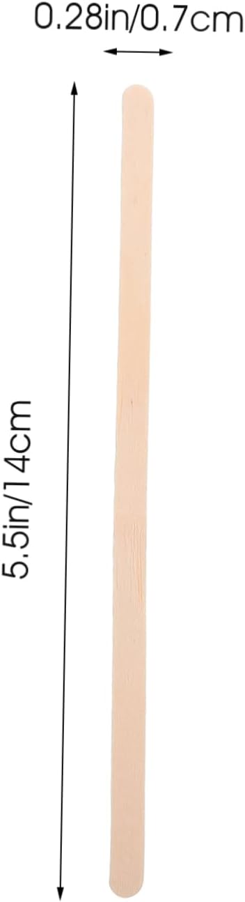 Luxshiny 500pcs Stirring Sticks for Coffee and Tea Disposable Mixing Sticks for Home Cafes and Restaurants for Beverages and Cocktails