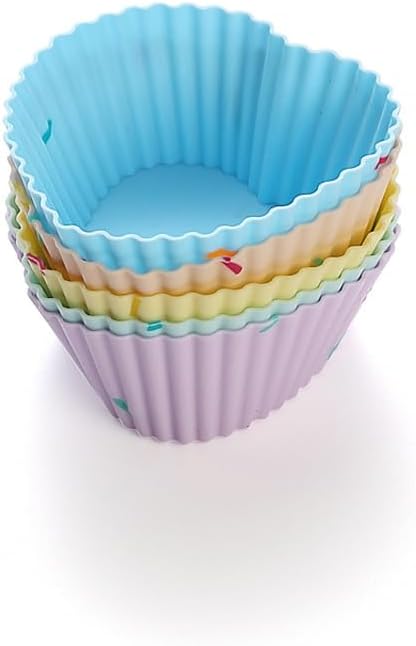 20 muffin cups small cake cup baking mold white jelly pudding mold(Rosesuit20pcs)