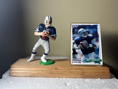 Troy Aikman Starting Lineup Custom Made Plaque