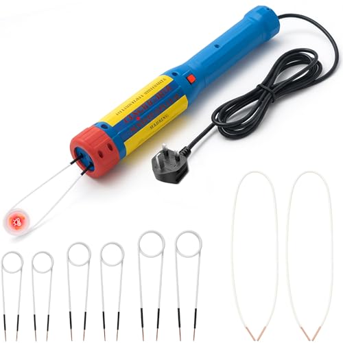 Magnetic Induction Heater Kit - 1100W Handhled Flameless Bolt Induction Heater with 8 Induction Coils (30/40/50mm*2750mm*2) for Rusty Screw Removing and Heat Induction Tool