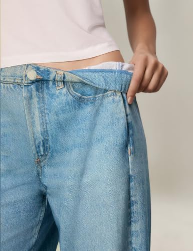 Womens French Terry Wide Leg Sweatpants Jeans Stretch Breathable Comfort Pants for Casual & Workout Y2K Clothes4