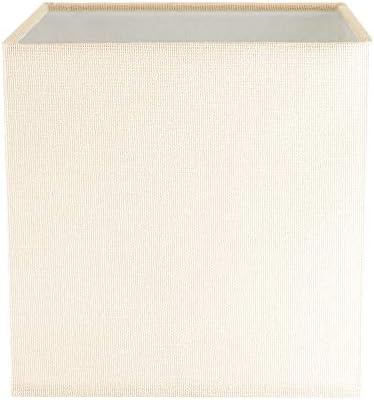 Contemporary and Stylish Dove Grey Linen Fabric Oval Lamp Shade for Wall Ceiling or Table - 30cm Length 60w Maximum Suitable for The Home or Commercial Usage by Happy Homewares