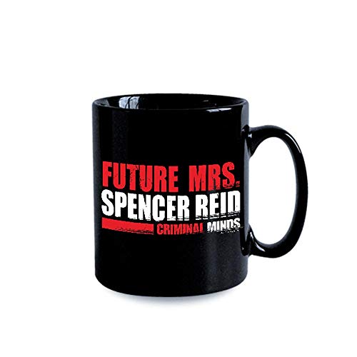 CBS Criminal Minds Future Mrs. Spencer Reid 11 oz Black Mug - Officially Licensed