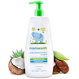 Mamaearth Baby Shampoo 400 ml &ndash; Tr&auml;nenfreies Babyshampoo mit Kokosnuss, Aloe Vera & Calendula &ndash; Sanfte Haarpflege f&uuml;r Neugeborene, Babys & Kinder &ndash; Ohne Sulfate, Parabene & Silikone