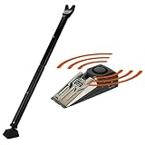 Door Stopper Alarm and Door Security Bar Bundle - House, Apartment, School, Hotel Door Security Syst