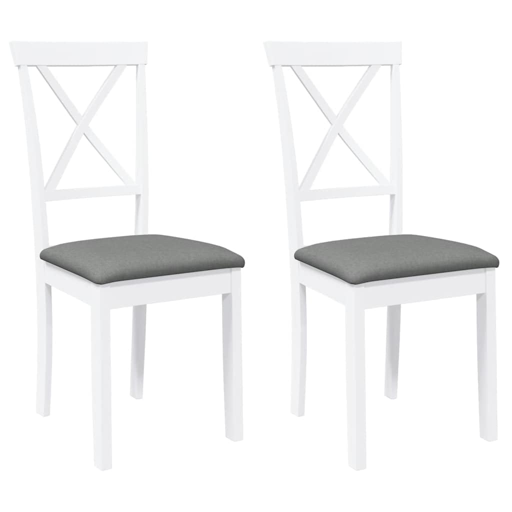 Chaises de salle à manger ergonomiques avec coussin confortable lot de 2