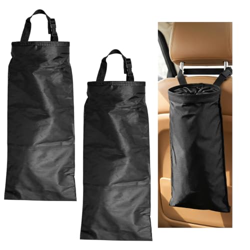 Xiqaler 2 PCS Washable Car Trash Bags