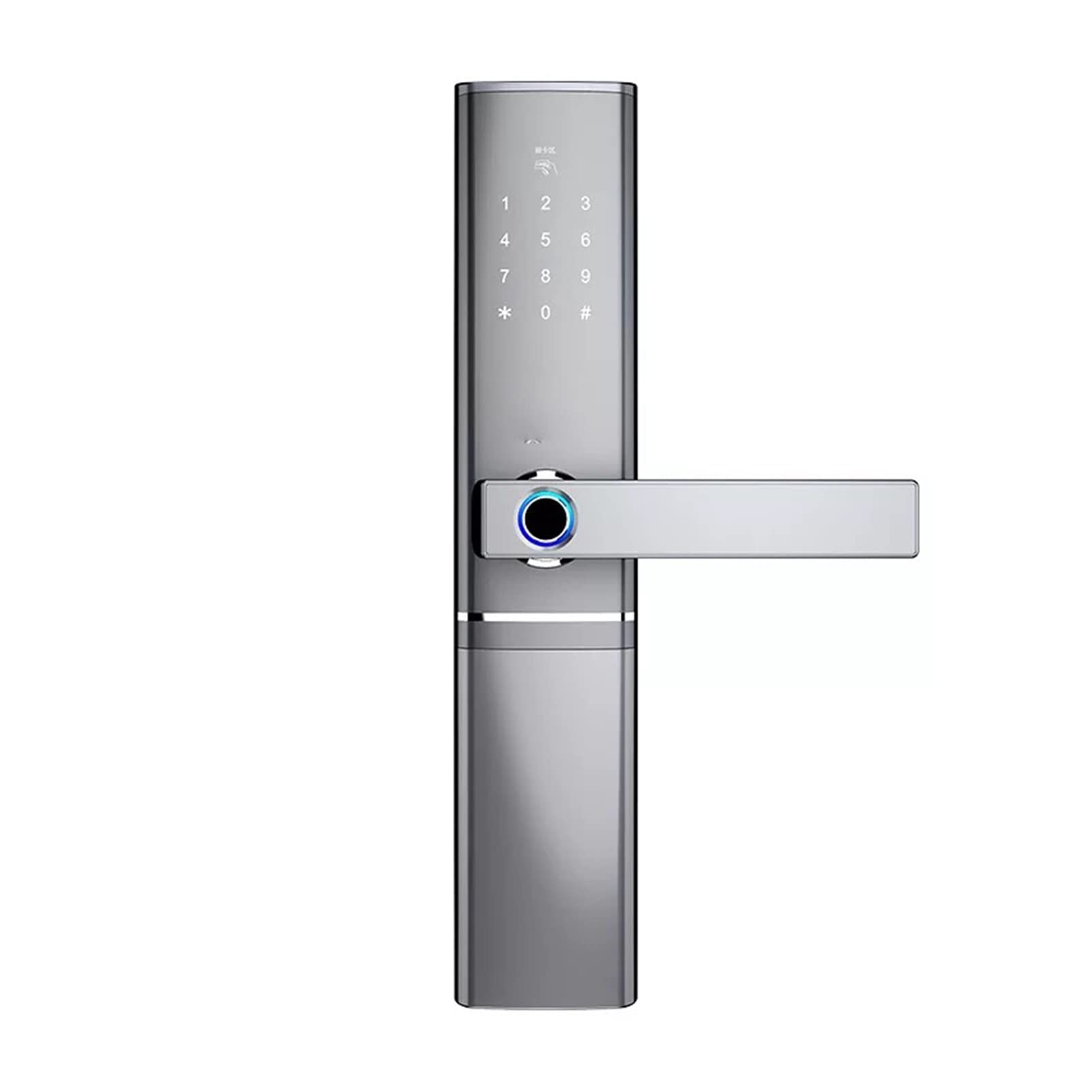 DRAUXI Waterproof Bluetooth WiFi Fingerprint Smart Lock,Electronic Intelligent Biometric Door Lock Home/Bedroom/Office