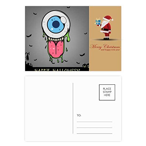 Cartes postales Univers et Alien à offrir en cadeau créatif pour Noël et Halloween