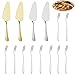 Mini forchette antipasto in acciaio inox 14 pezzi Forchette frutta piccola Set di forchette per torta Cake Server Torte Server forchette da cocktail per Famiglie, Ristoranti, Bistrot e Bar