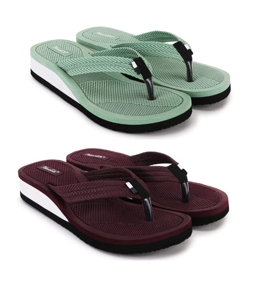 Phonolite Daily use casual wear Ladies Fabrication slipper hawai slipper chappal flipflop for women and girls pack of 2 (B0BM6HNZ76) Amazon Price History, Amazon Price Tracker