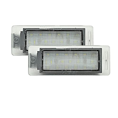 Aghami Plattenlicht 2 STÜCKE LED-Nummern-Kennzeichen Licht Lampe für Opel